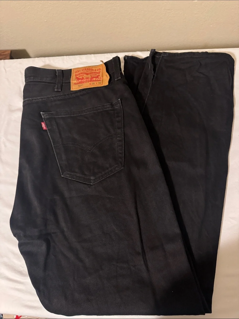 Levi's Black Men's 501 Jeans